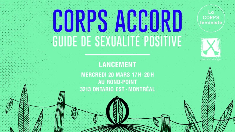 Affichette lancement livre CORPS ACCORD