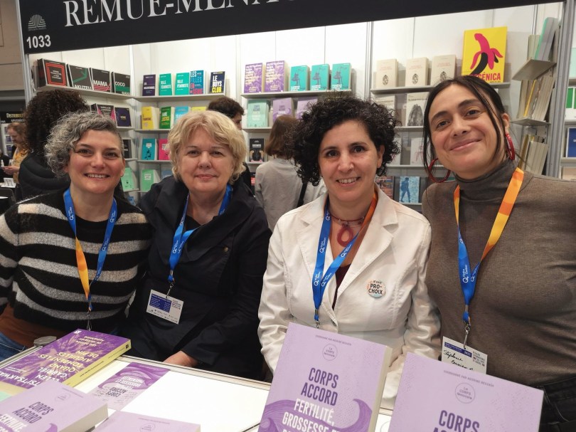 4 membres de la Collective au Salon du livre de Québec